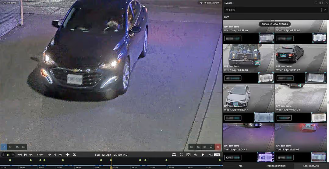 3dEYE present cloud-based license plate recognition