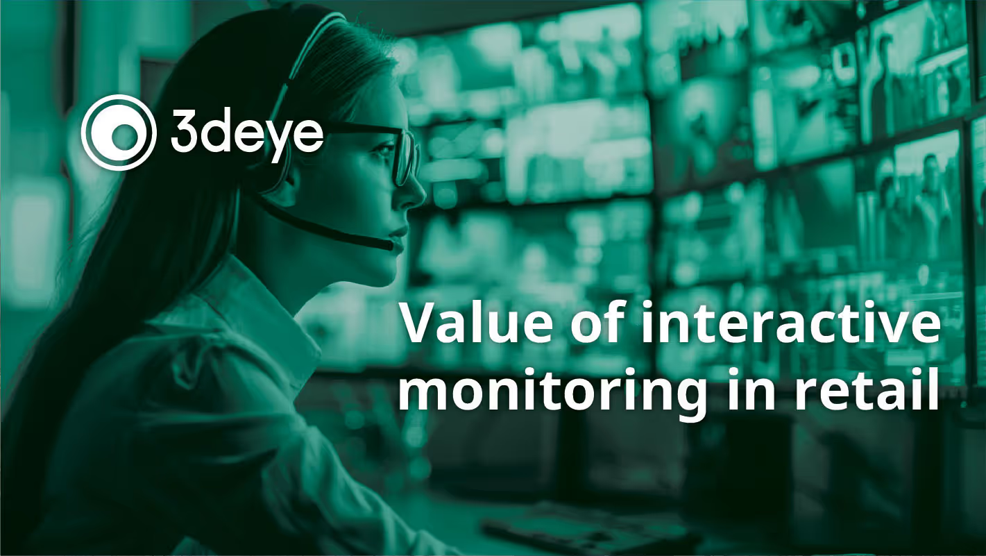3deye Value of interactive monitoring in retail