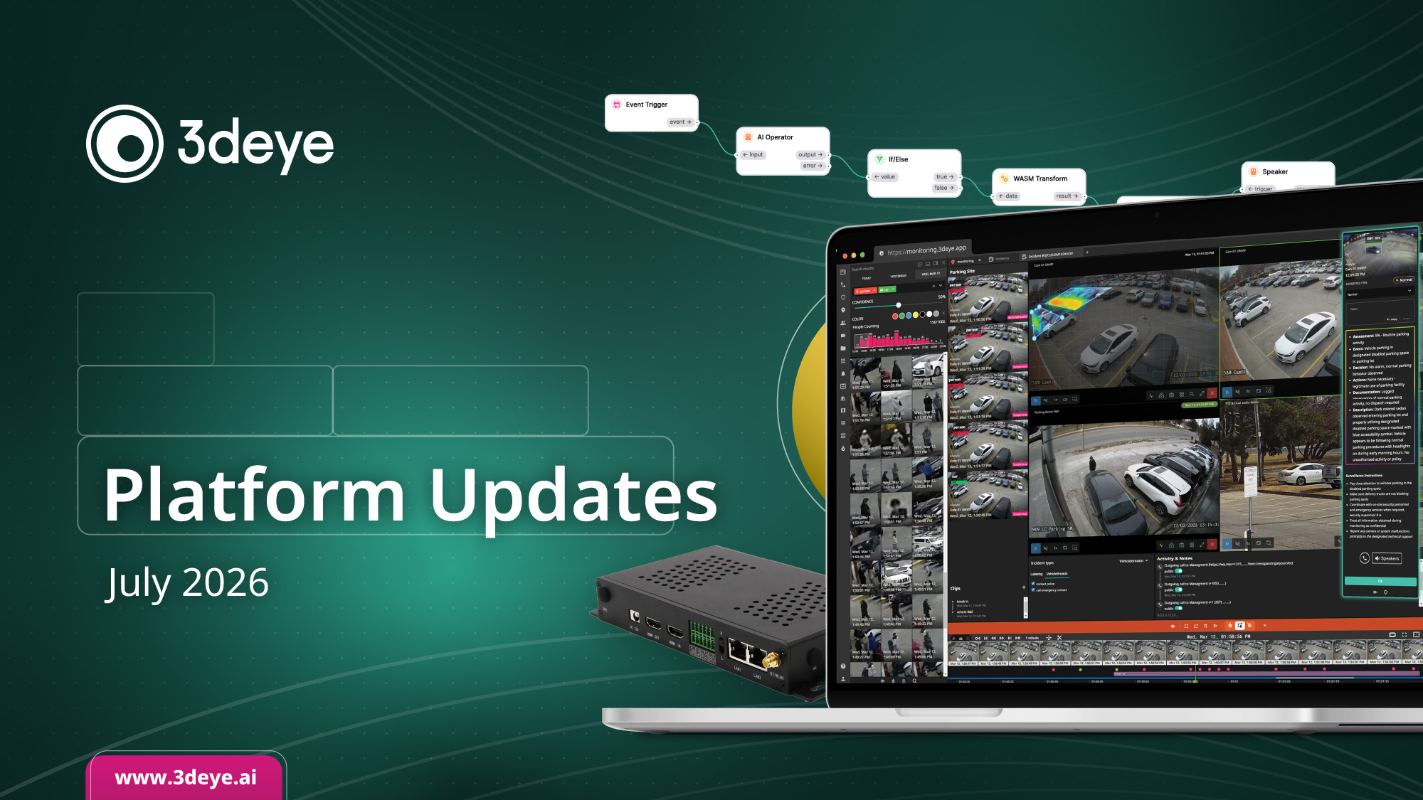 3deye platform updates July 2026